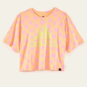 Farm rio adidas cropped t-shirt